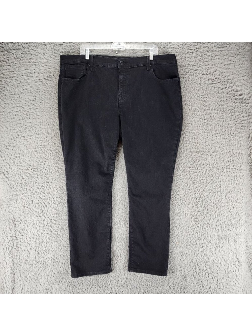 Old Navy Jeans Womens 18 Petite Black Stretch High Rise Curvy Straight